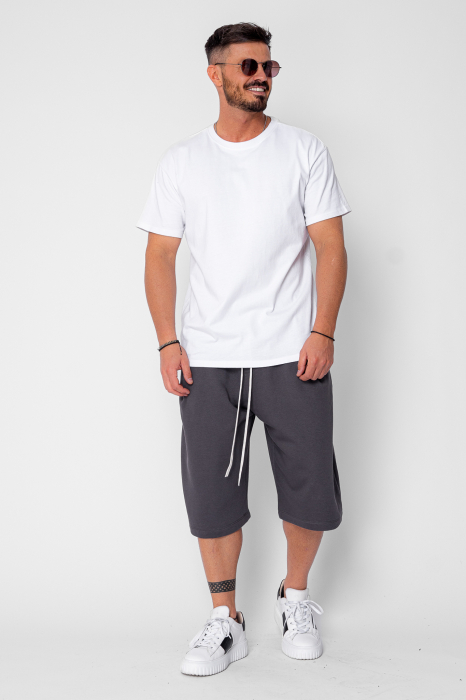 Pantaloni scurti Super Oversized Grey Anthracite [4]