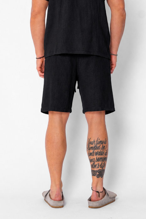 Pantaloni scurti tricotati Black [3]