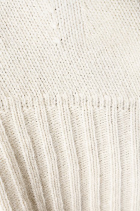 Asymmetrical sweater made of 100% wool Off White [4]