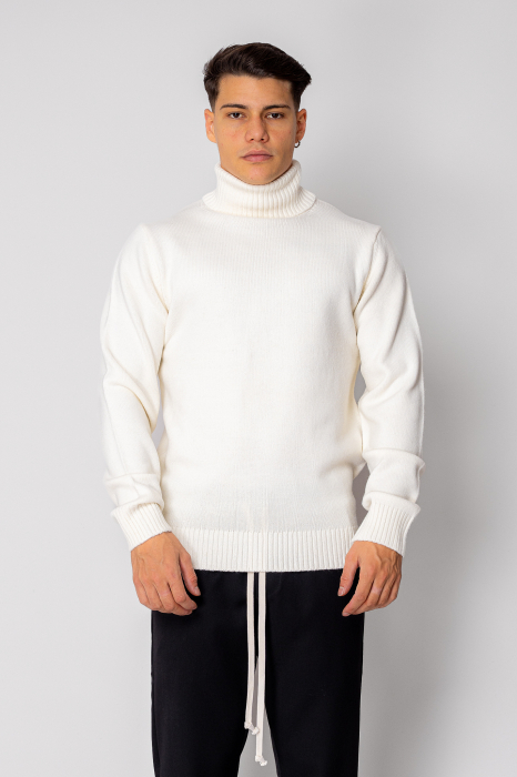 Knitted sweater Off White [1]
