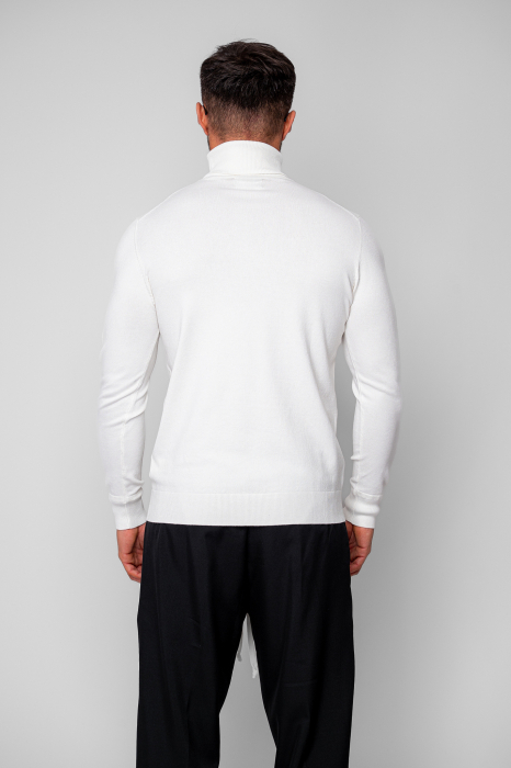 Pulover cu guler inalt Off White [3]