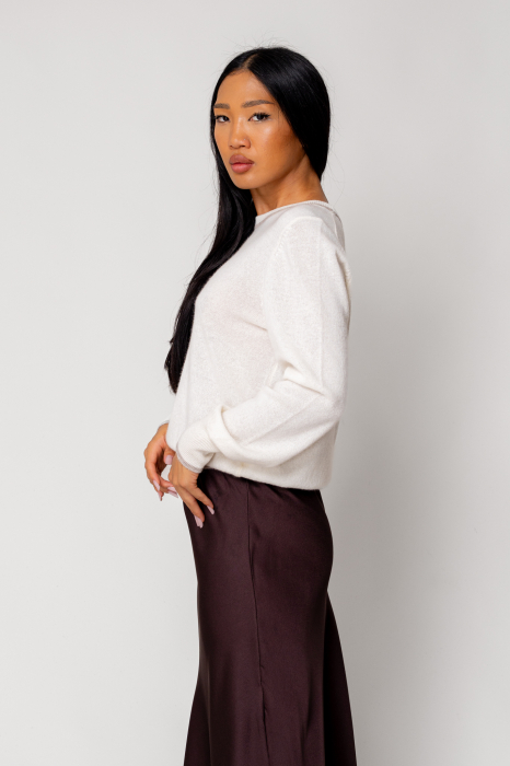 100% Cashmere Off  White/Cream sweater [2]