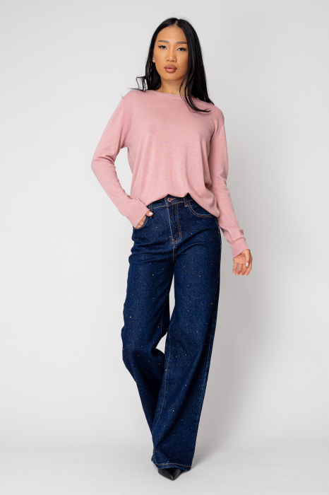 Pulover din 100% Lana, Pink [5]