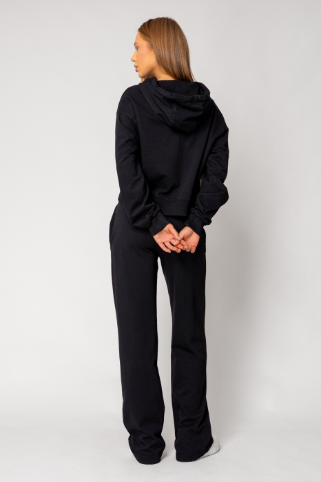 Black Sweatshirt and long pants set made of 100% cotton [3]