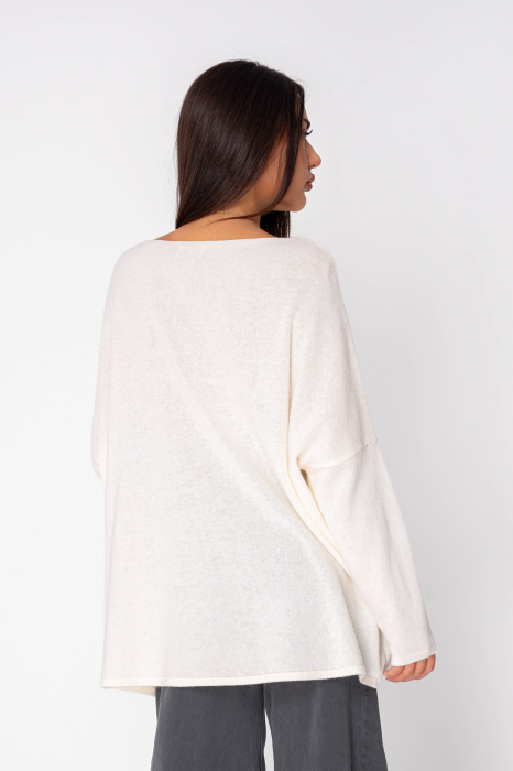 Off White wool and cashmere blend sweater [4]