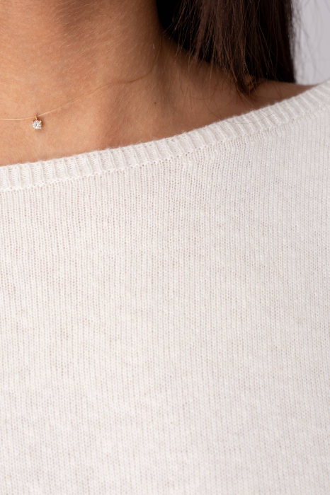 Off White wool and cashmere blend sweater [5]
