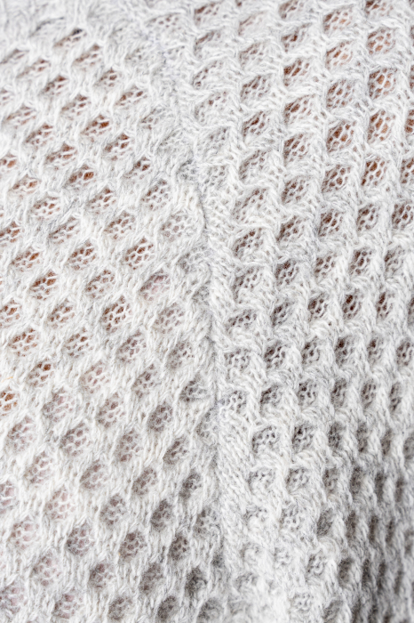 Grey wool and cashmere blend sweater [5]
