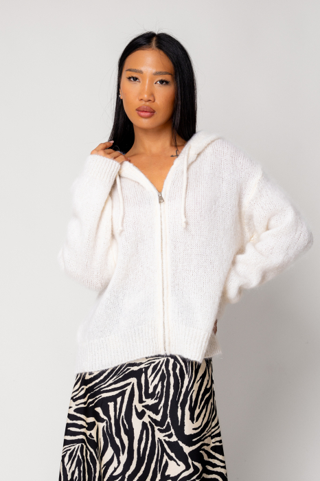 Off White wool and mohair blend jacket sweater [1]
