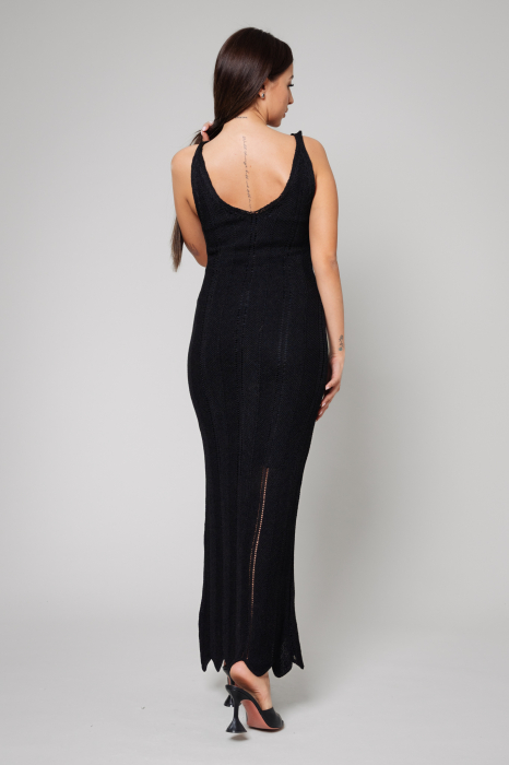 Rochie tricotata Black [3]