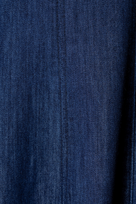 Long denim dress Dark Blue [6]