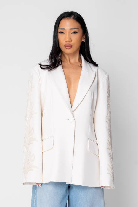 Jacket with appliqués on the sleeve Off White [3]