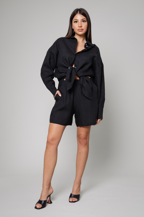 Set Amelie oversized shirt and short pants from In Black [2]