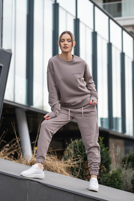 Bluza Easy-Fit Oversized Warm Taupe [7]