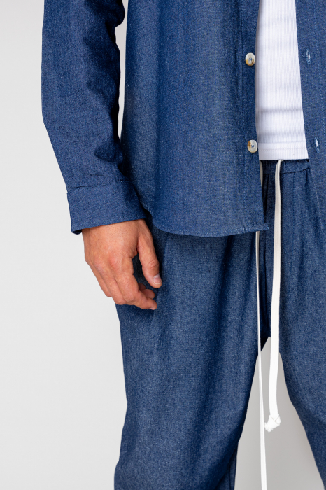 Set Shirt and long pants Blue [5]