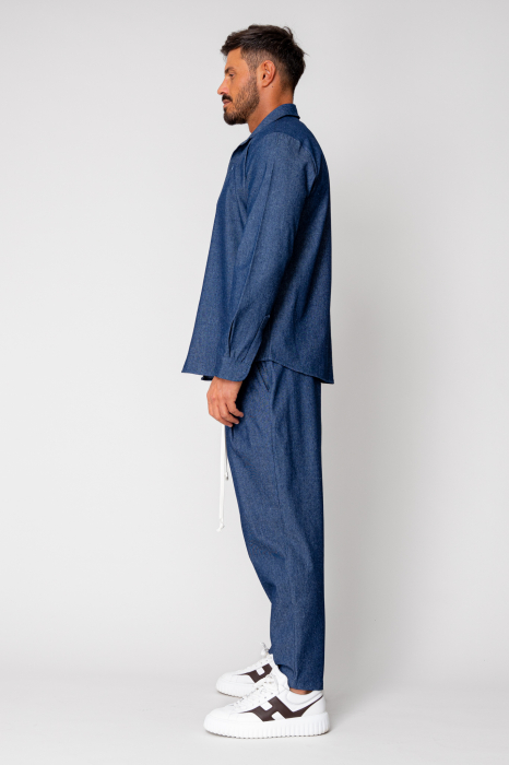 Set Shirt and long pants Blue [3]