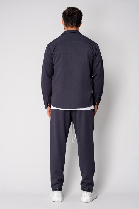 Set Camasa cu buzunare si pantalon lung Grey Anthracite III [4]