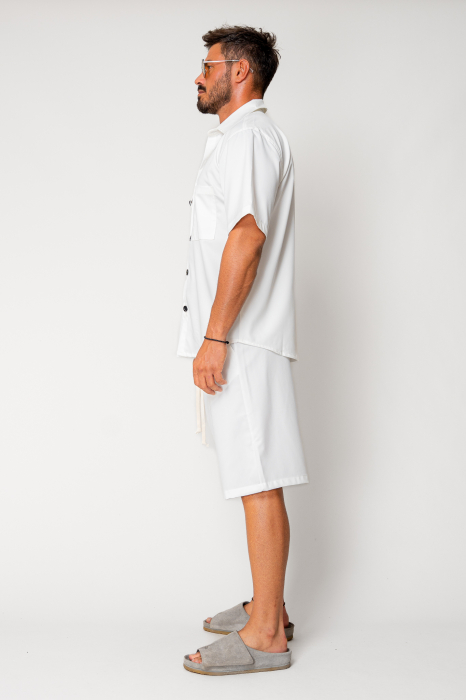 Set shirt and short pants White [3]