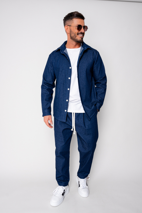 Set Maxwell Shirt and long pants Premium edition Blue [2]