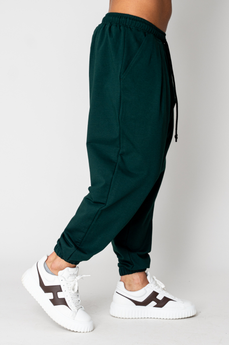 Tunic shirt with short sleeves Bottle Green [2]