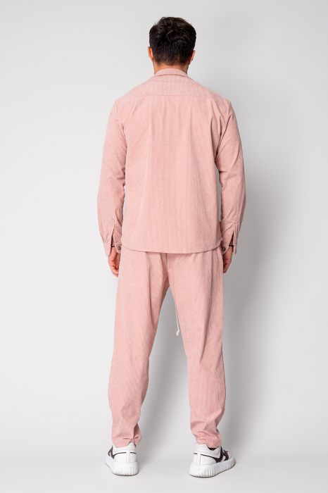 Set Camasa si pantalon lung din reiat Rose [4]