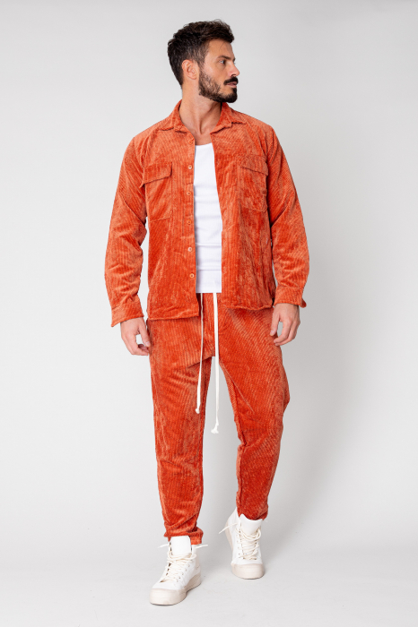 Orange shirt and long pants set e [2]