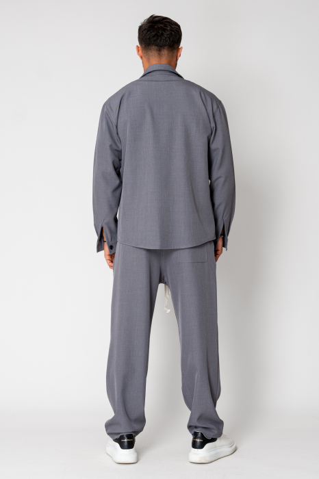 Set camasa si pantalon lung Grey [4]