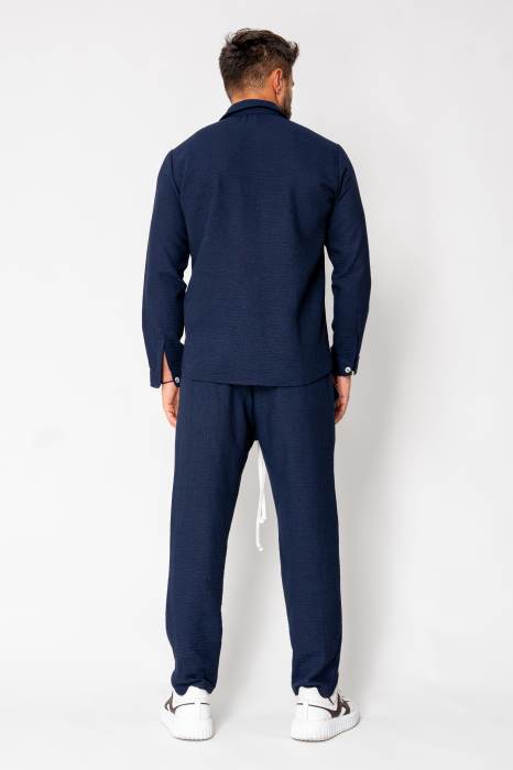 Set Shirt and long pants Navy New [4]