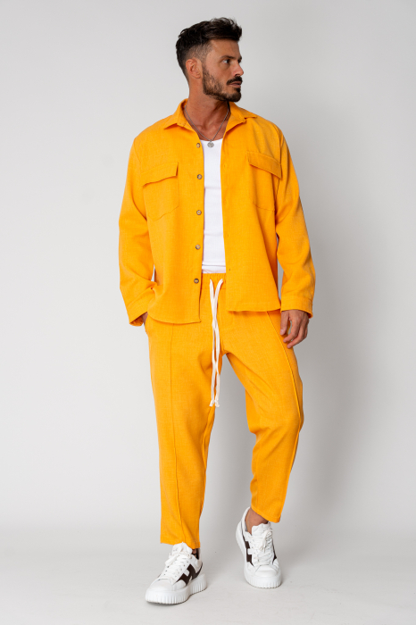 Set Shirt and long pants Orange [2]