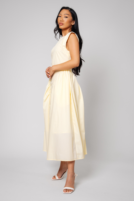 Rochie lunga Light Yellow [2]