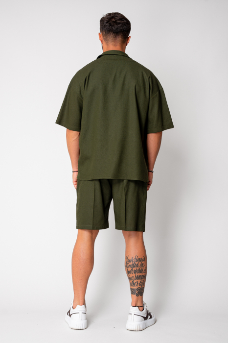 Set shirt and shorts Kaki [4]