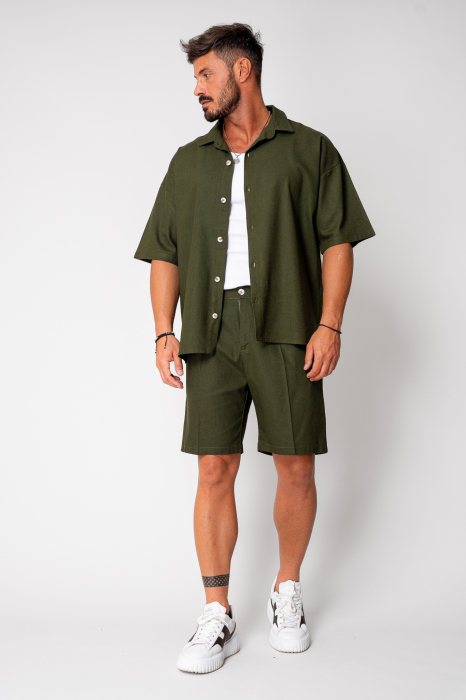 Set shirt and shorts Kaki [2]