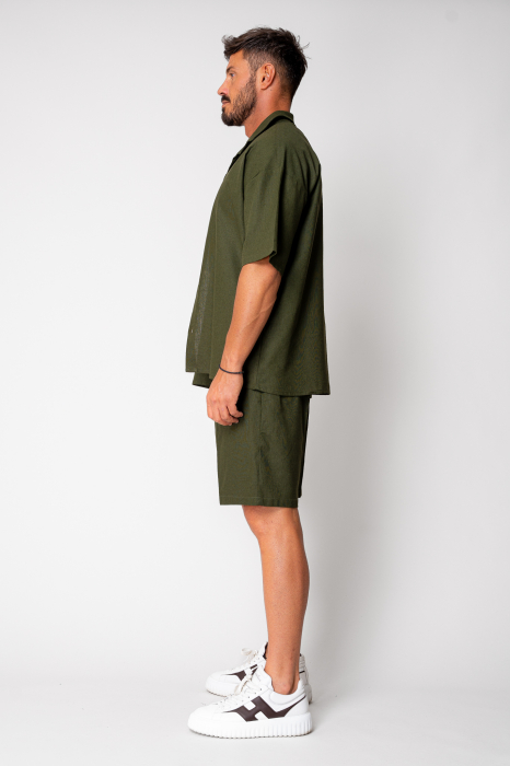 Set shirt and shorts Kaki [3]
