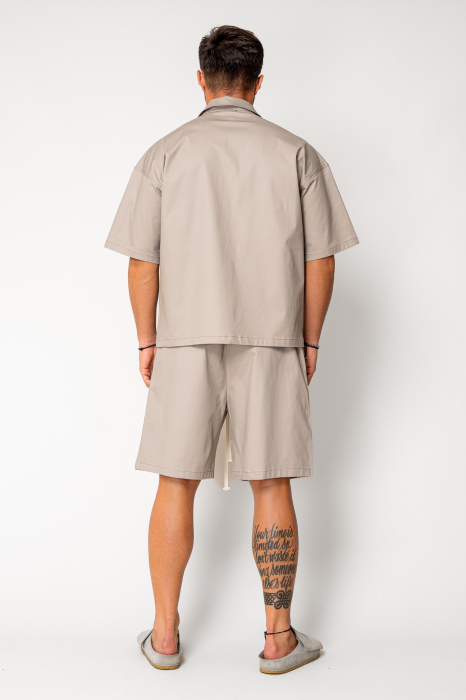 Set Lion shirt and short pants Taupe New [4]