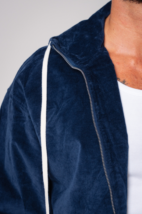 Set Cargo Hoodie and long pants Navy [4]