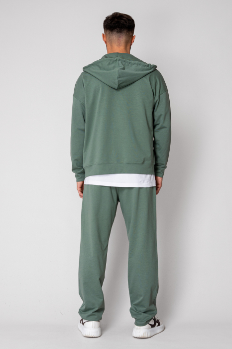 Loren Cotton Set Jacket and Pants Dark Olive [4]