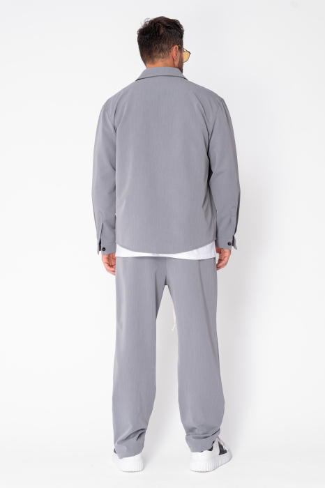 Set Denver Shirt and long pants with drawstring Premium Grey [4]