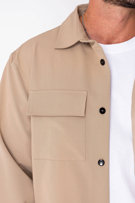 Set Denver Shirt and long pants with drawstring Premium Taupe [6]