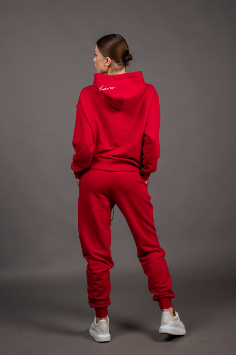 LIMITED EDITION - Set Dream Of Fire hanorac si pantalon Red [7]