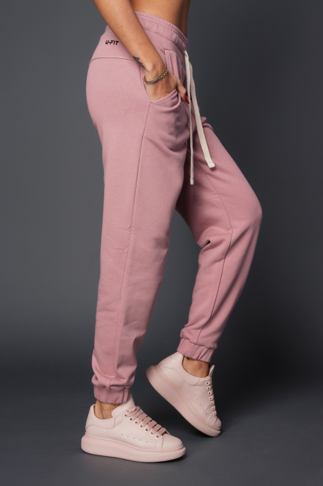 Set Easy bluza si pantalon Oversized Rose Quartz [7]