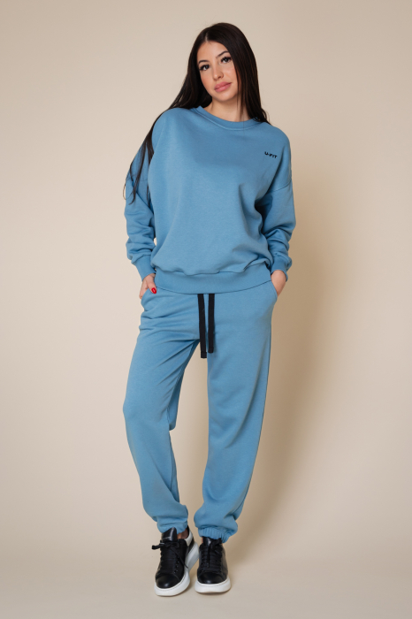 Pantaloni Easy Oversized Storm Blue [4]