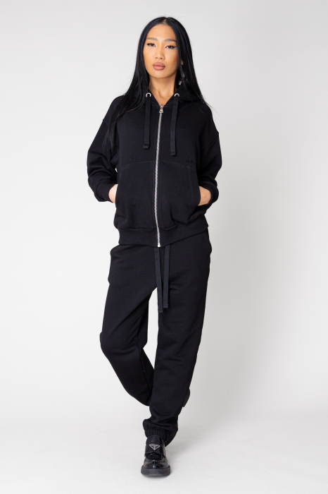 Oversized Easy set with Hoodie and Pants Black [2]