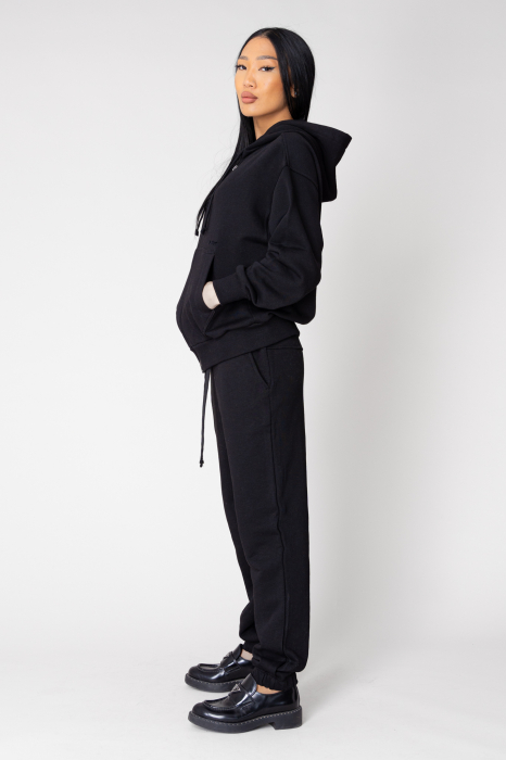 Oversized Easy set with Hoodie and Pants Black [3]