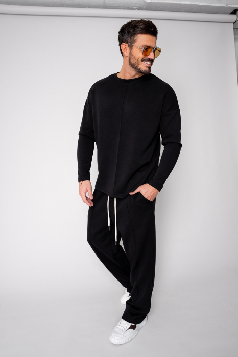 Set Flex Bluza si pantalon lung Black [1]