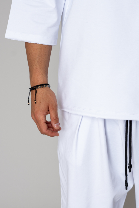 Set Flex Oversized T-Shirt and Baggy Pants White [4]