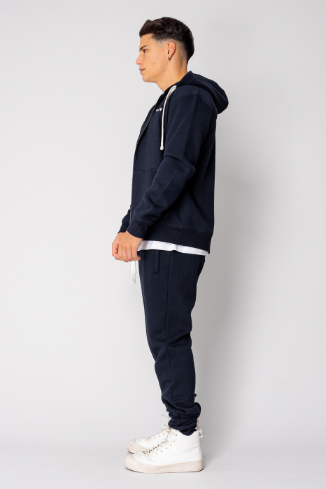 Set hanorac cu fermoar si pantalon Navy [3]