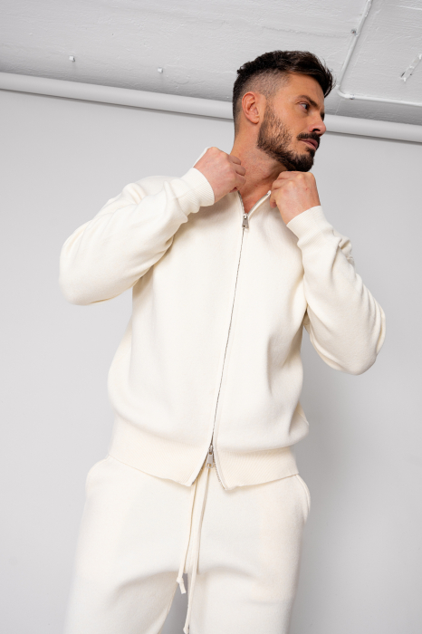 Set hanorac cu fermoar si pantalon Off White [5]