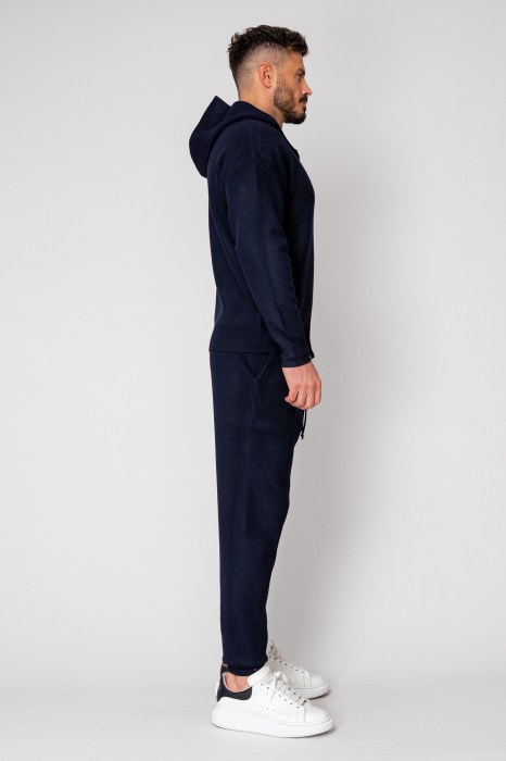 Set hoodie with zipp and pants Navy [3]
