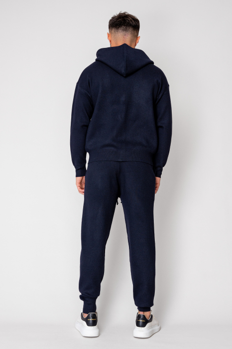 Set hoodie with zipp and pants Navy [4]