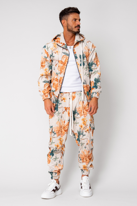 Set Hanorac si Pantalon lung cargo Urban Pal Color [2]