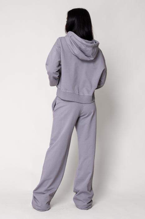 Grey Sweatshirt and long pants set made of 100% cotton [3]